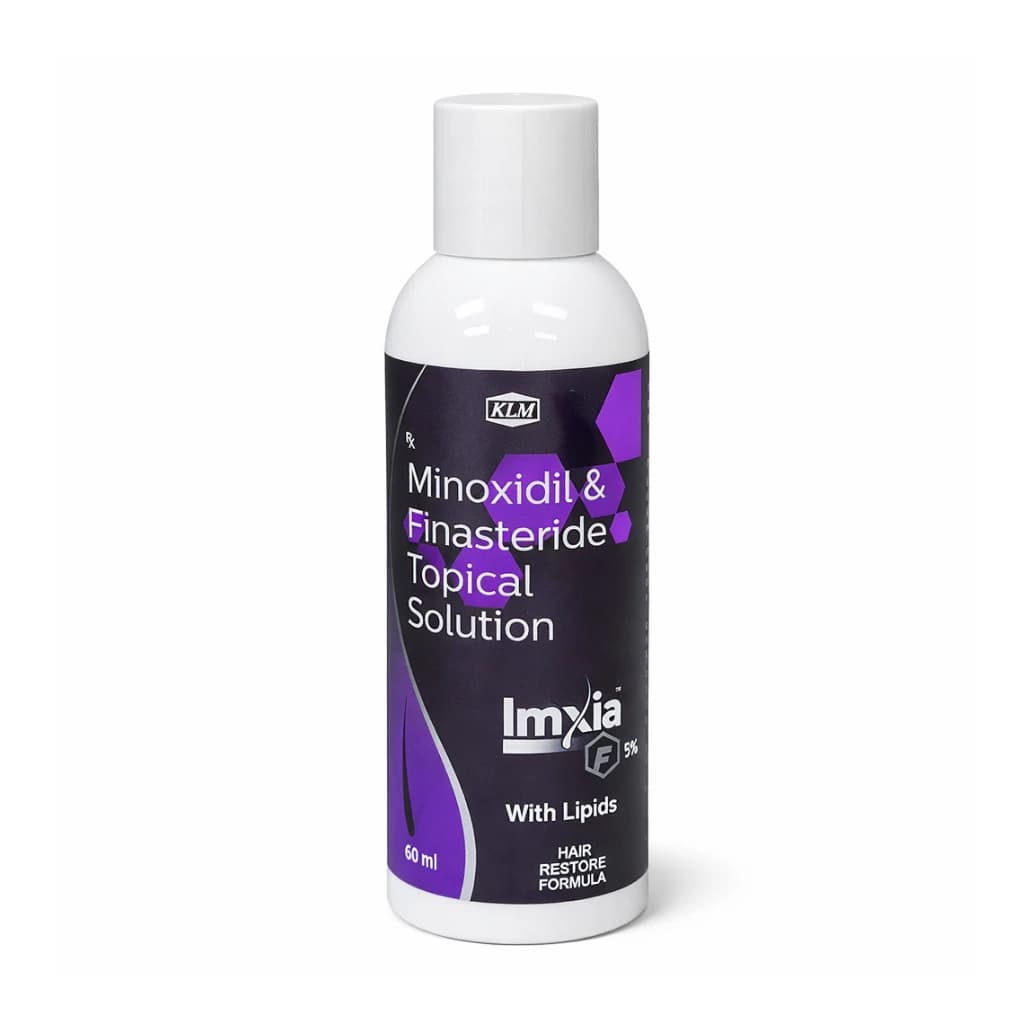 Minoxidil and Finasteride Topical Solution 5% 60ml for Hair Loss