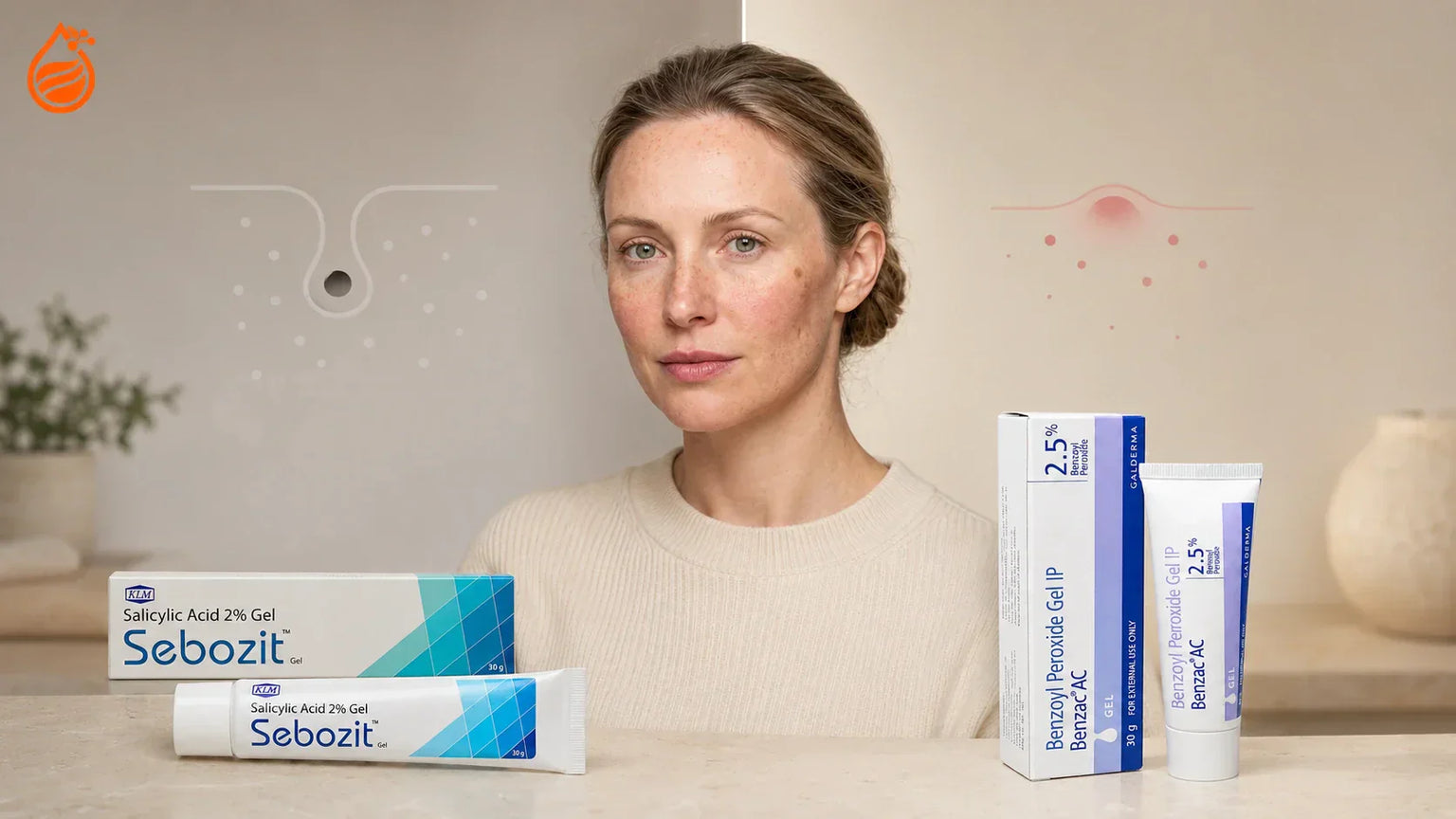 Salicylic Acid Vs Benzoyl Peroxide for Acne Prone Skin in UK