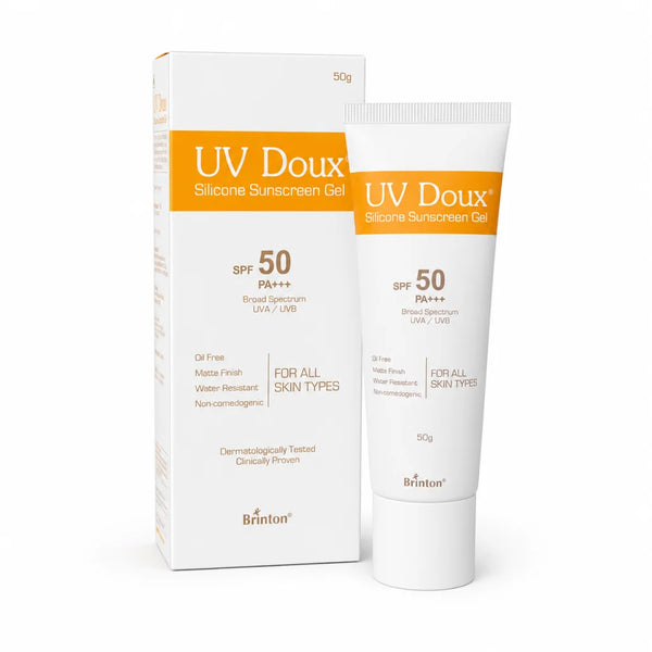 UV Doux Sunscreen Gel SPF 50 PA+++ 50g for UVA UVB Protection