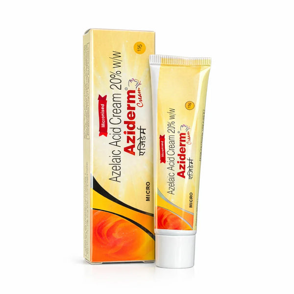 Azelaic Acid Cream 20% W/W 15g for Acne, Rosacea and Hyperpigmentation