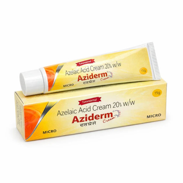 Azelaic Acid Cream 20% W/W 15g for Acne, Rosacea and Hyperpigmentation