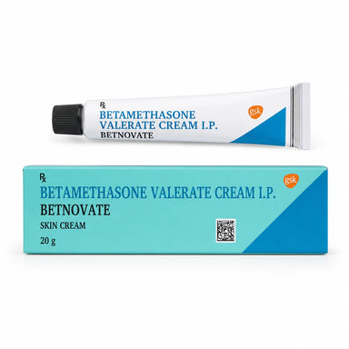 Betnovate Cream 0.1%, 20g Betamethasone Valerate for Itching &amp; Eczema