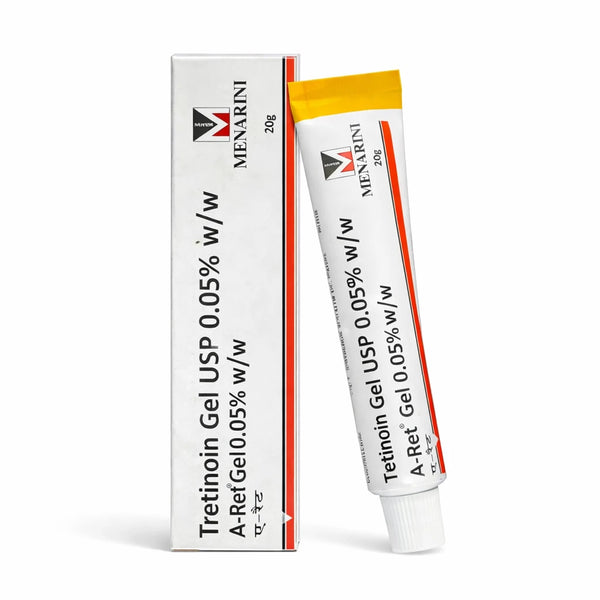 A-Ret Tretinoin Gel USP 0.05% w/w, 20g for Acne Care and Oily Skin