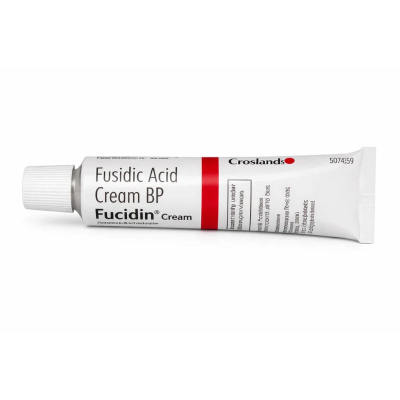 Fucidin Cream packaging and carton detail — LEO Pharma, EU origin