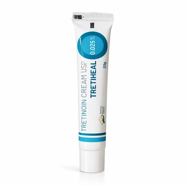 Tretinoin Cream 0.025%, Tretiheal 20g &amp; Tretin 30g for Dark Spots