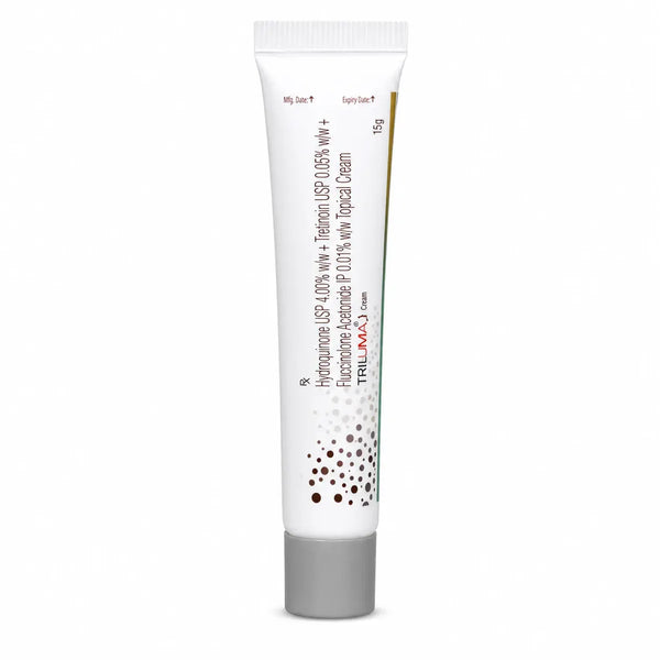Triluma Cream 15g with Hydroquinone, Tretinoin, & Fluocinolone Acetonide