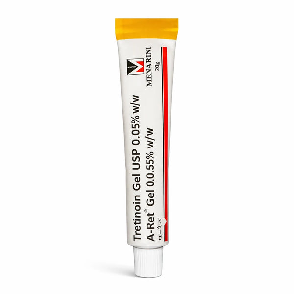 A-Ret Tretinoin Gel USP 0.05% w/w, 20g for Acne Care and Oily Skin